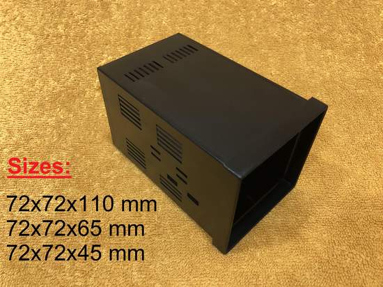 All 72x72 enclosure sizes