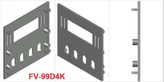 Single display + 4 keys (MOQ 300)