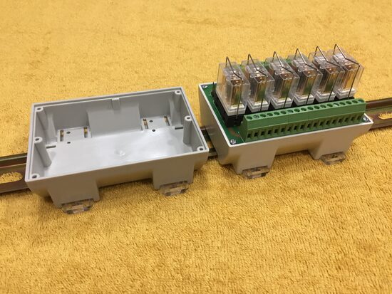 Relay Card Profile, Module PCB Support, 72x110mm (MS72-110)