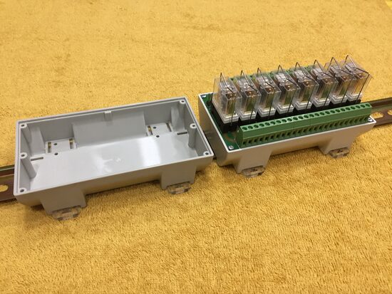 Relay Card Profile, Module PCB Support, 72x140mm (MS72-140)